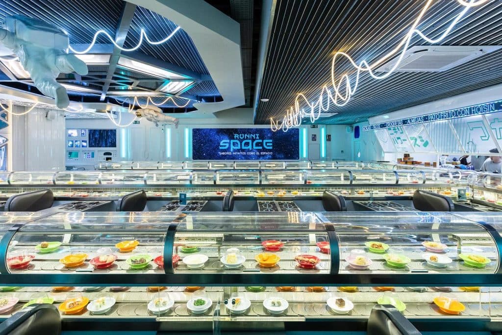 Restaurante Runni Space, en el Centro Comercial Heron City de Las Rozas