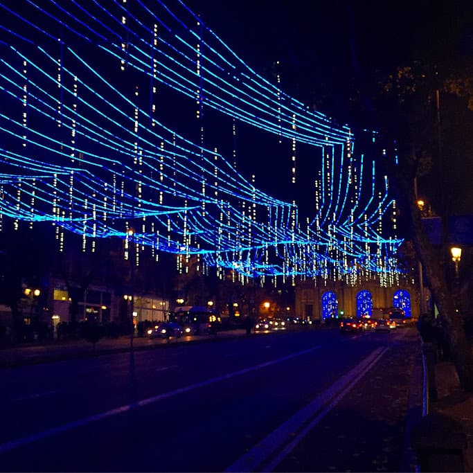 Luces de Navidad de Madrid
