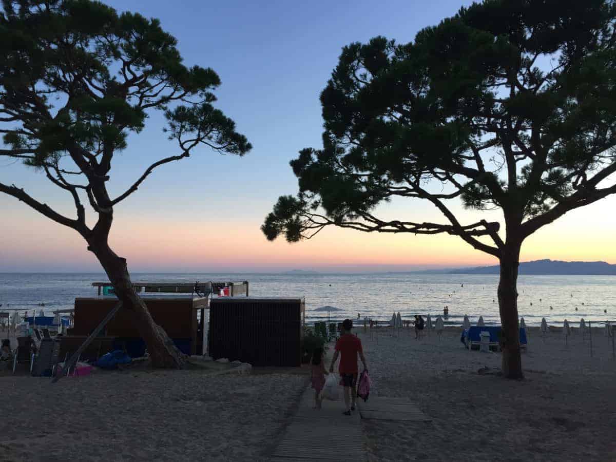 Atardecer en Salou
