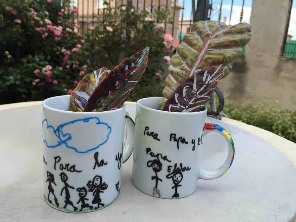 #acortamoslastardes: Pintando tazas molonas