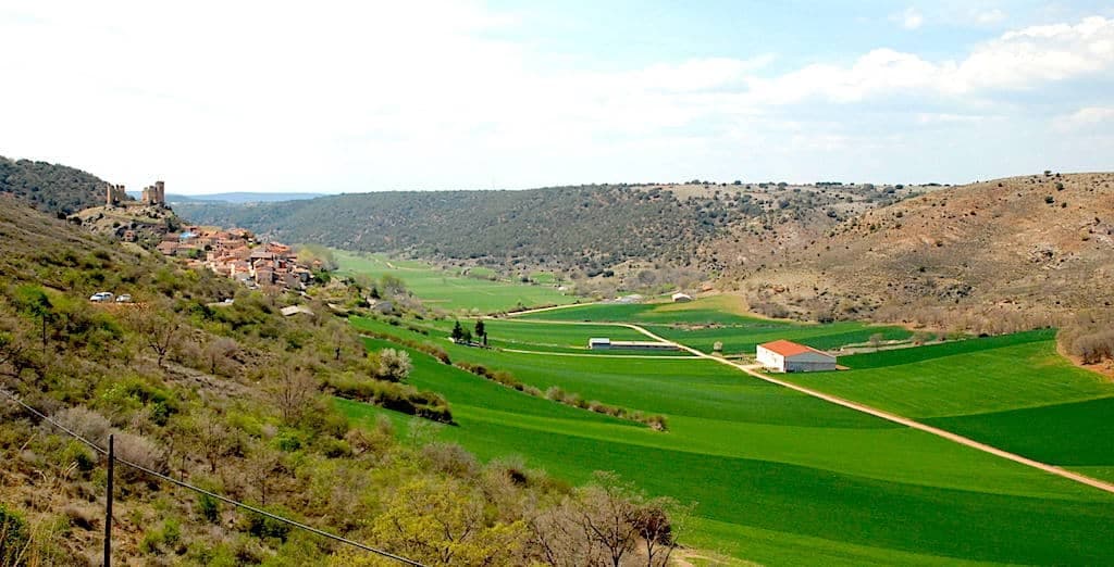 Pelegrina, uno de los pueblos del Parque Natural del río Dulce