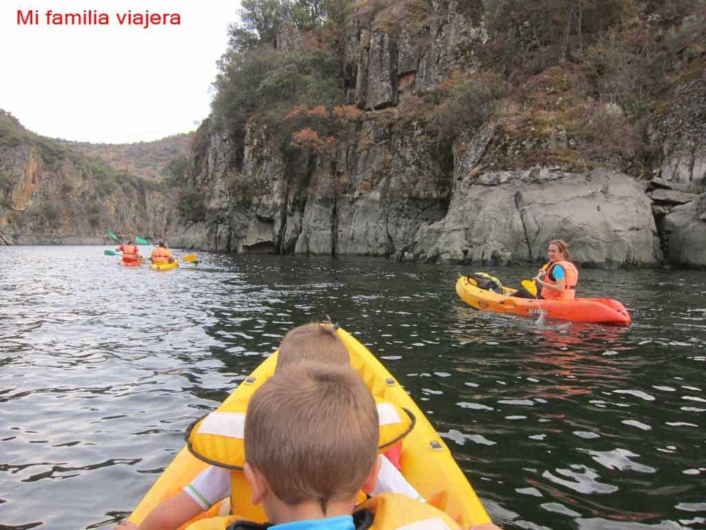 El piragüismo en familia es una gran experiencia