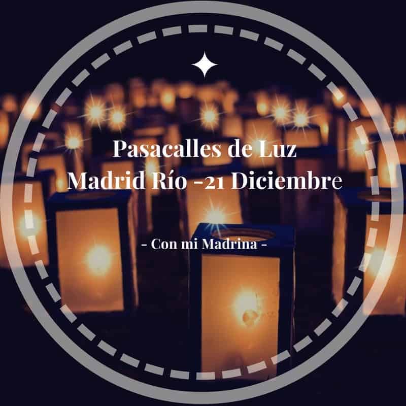 En Navidad en Madrid no puedes perderte… el pasacalles de luz de Madrid Río
