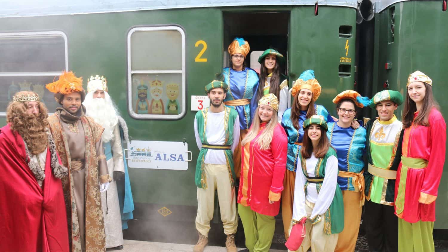 El Tren de los Reyes Magos: un trayecto muy especial en Navidad