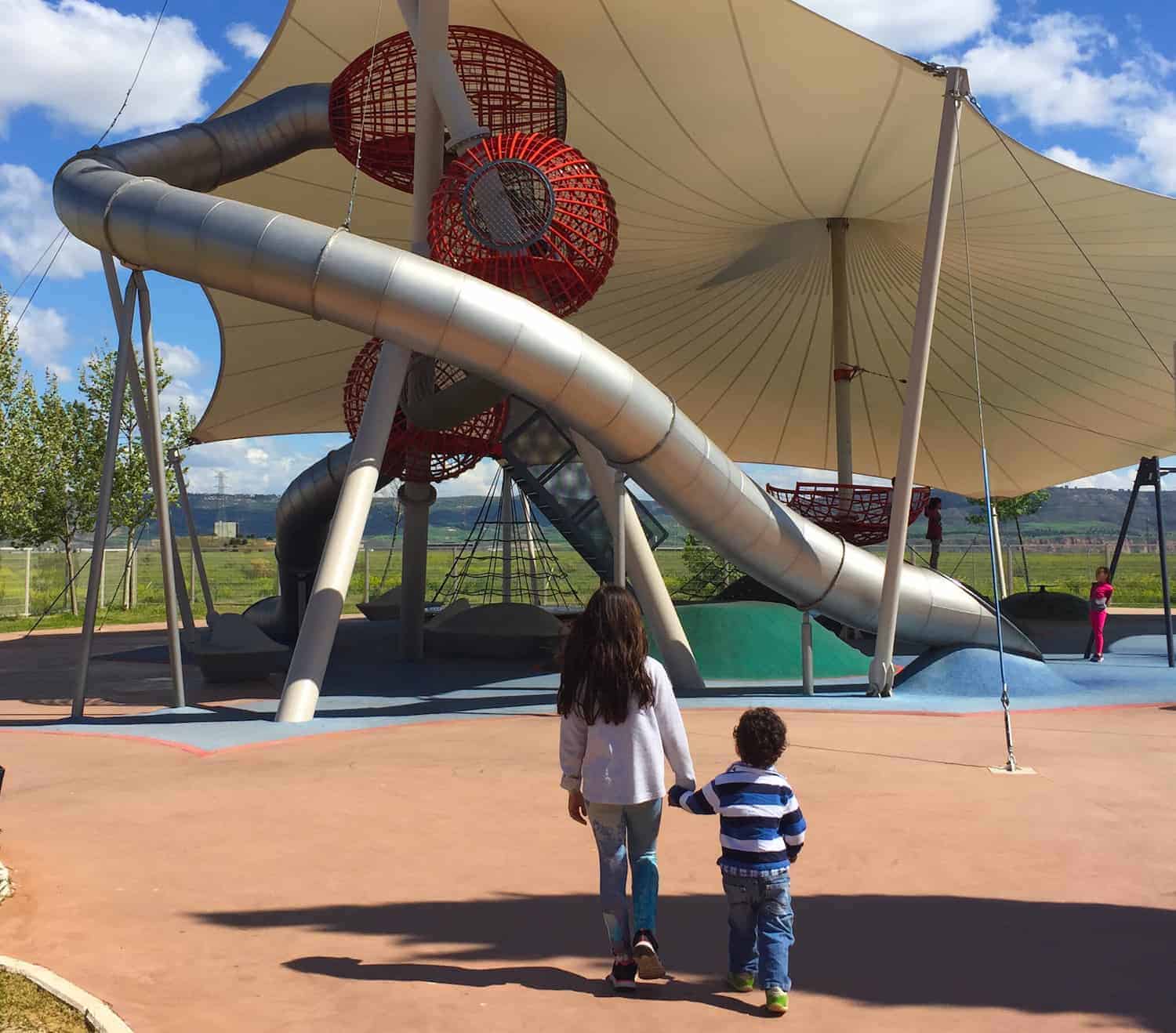 Parque Senda de la Plata, uno de los mejores parques infantiles
