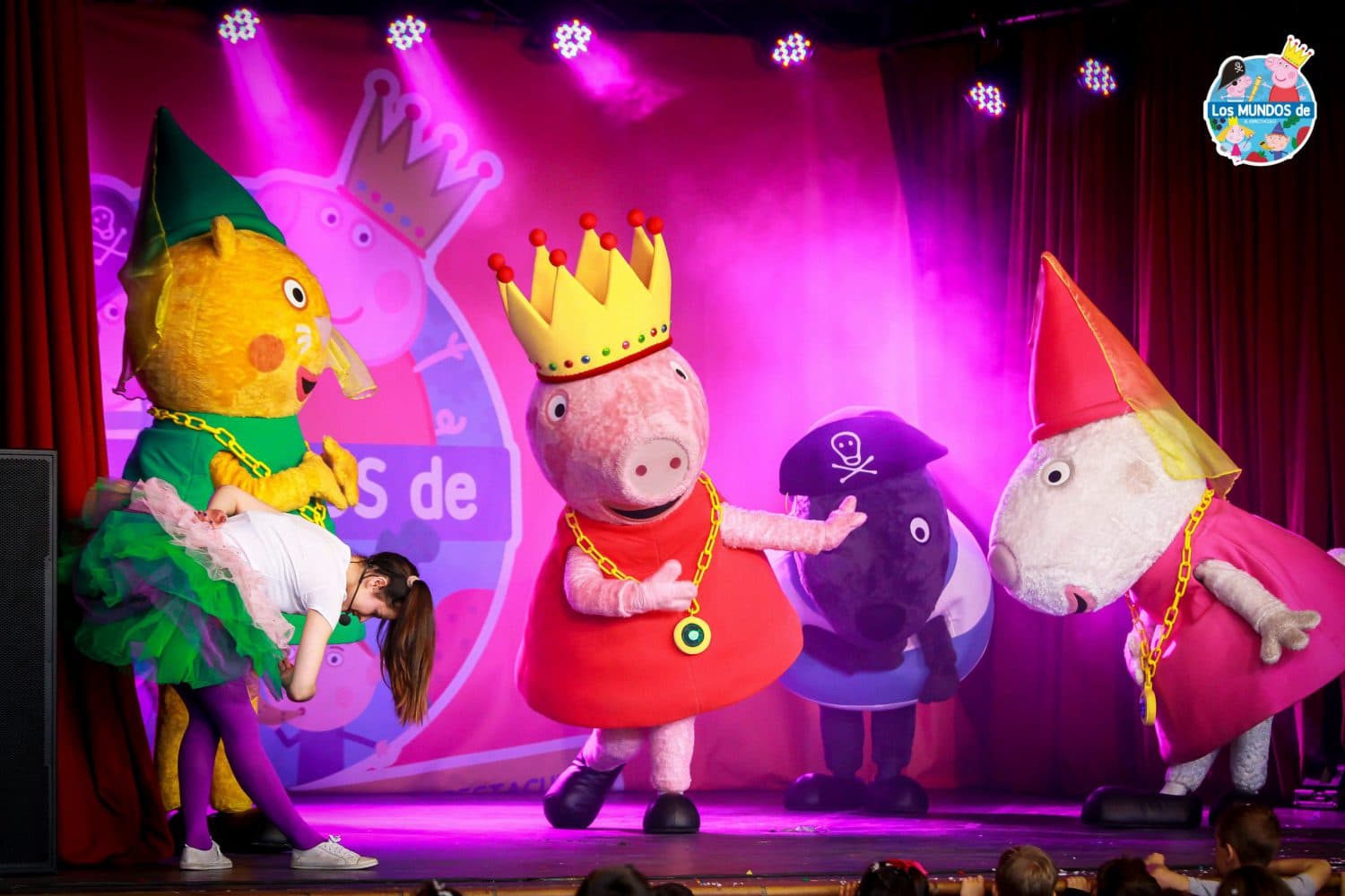"Los Mundos de Peppa Pig y Ben & Holly" en Madrid
