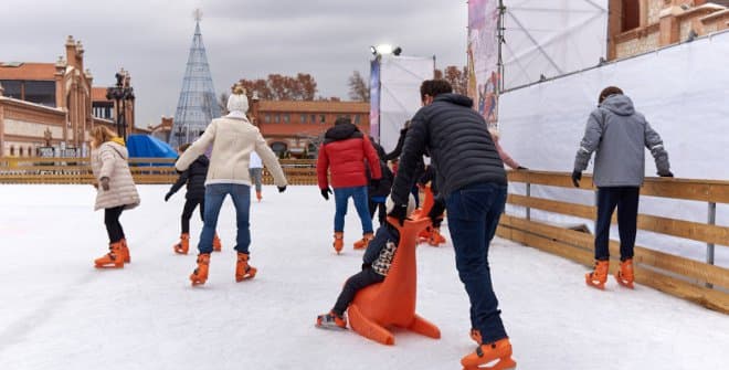 Las mejores pistas de hielo de Madrid esta Navidad