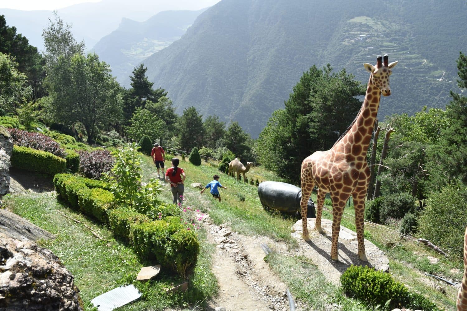 Jardines de Juberri, un parque estupendo si vas con niños