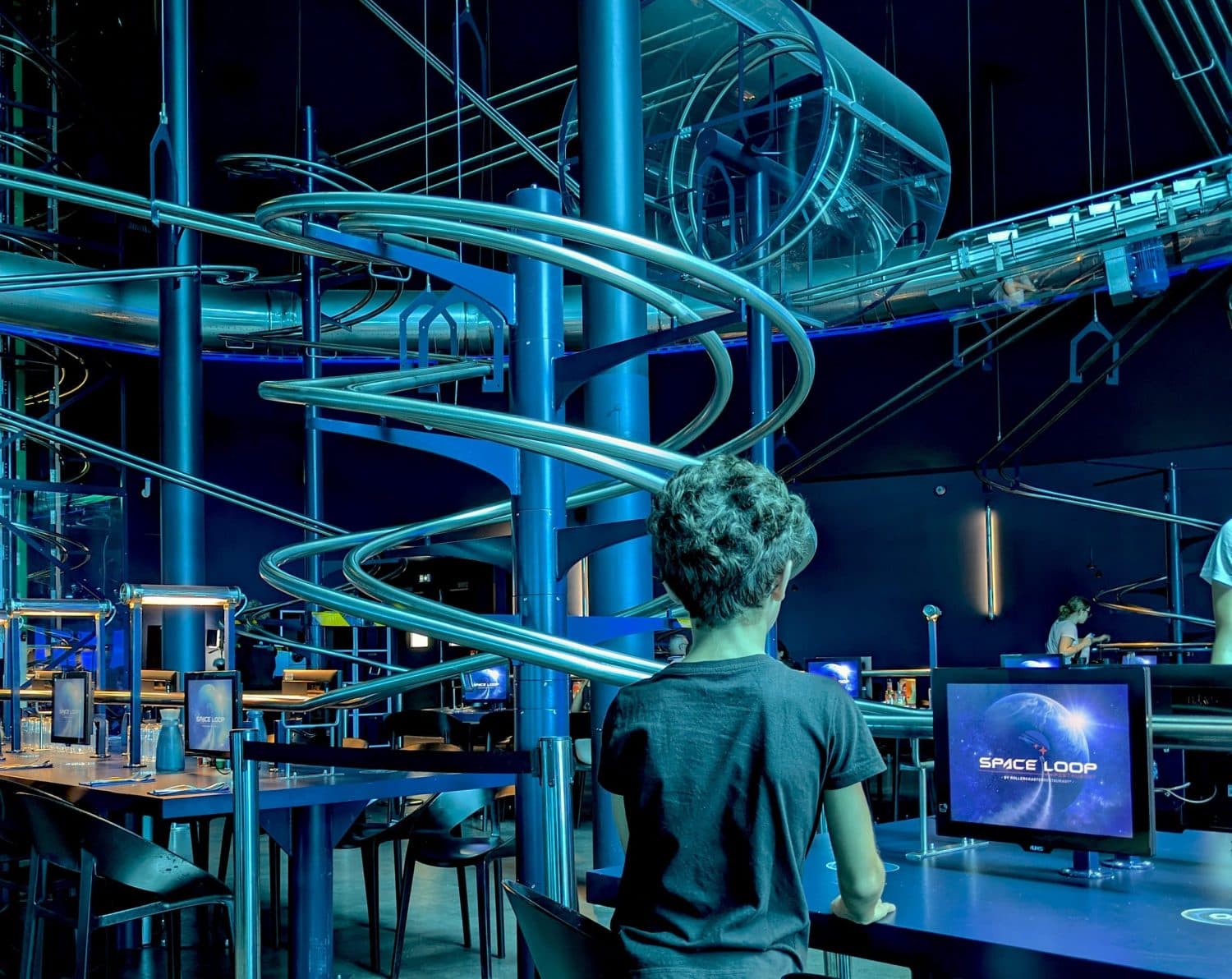 Restaurante Space Loop en Futuroscope
